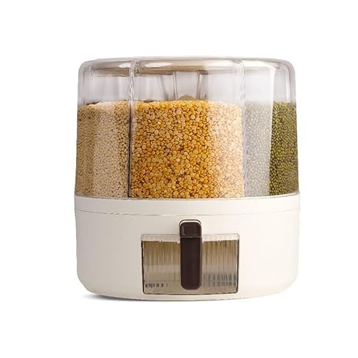 InstaCuppa Rotating Grain Dispenser for Kitchen
