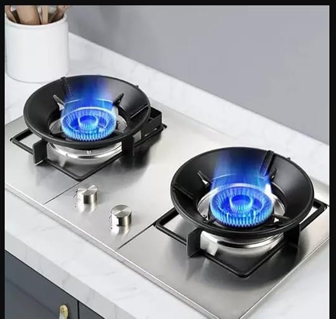 Gas Saver Burner Stand Cover Jali Windproof Energy Saving Stand Gas Stove Stand