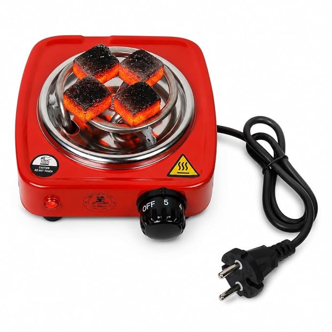 AL-AFANDI Charcoal Burner Hot Plate Sigdi Instant Coal Heater Electric Charcoal Burner Hot Plate