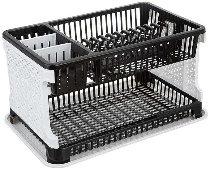 Solimo Plastic Dish Drainer,