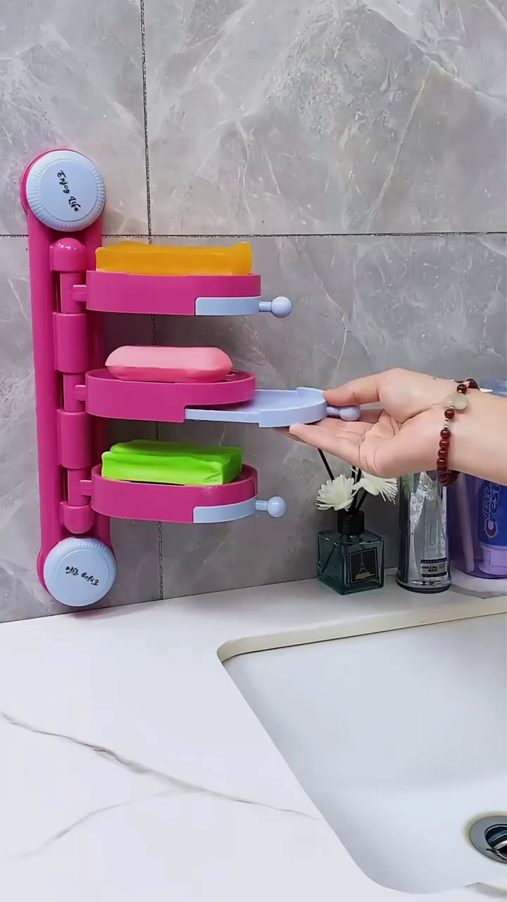 Foldable Soap Dish Holder